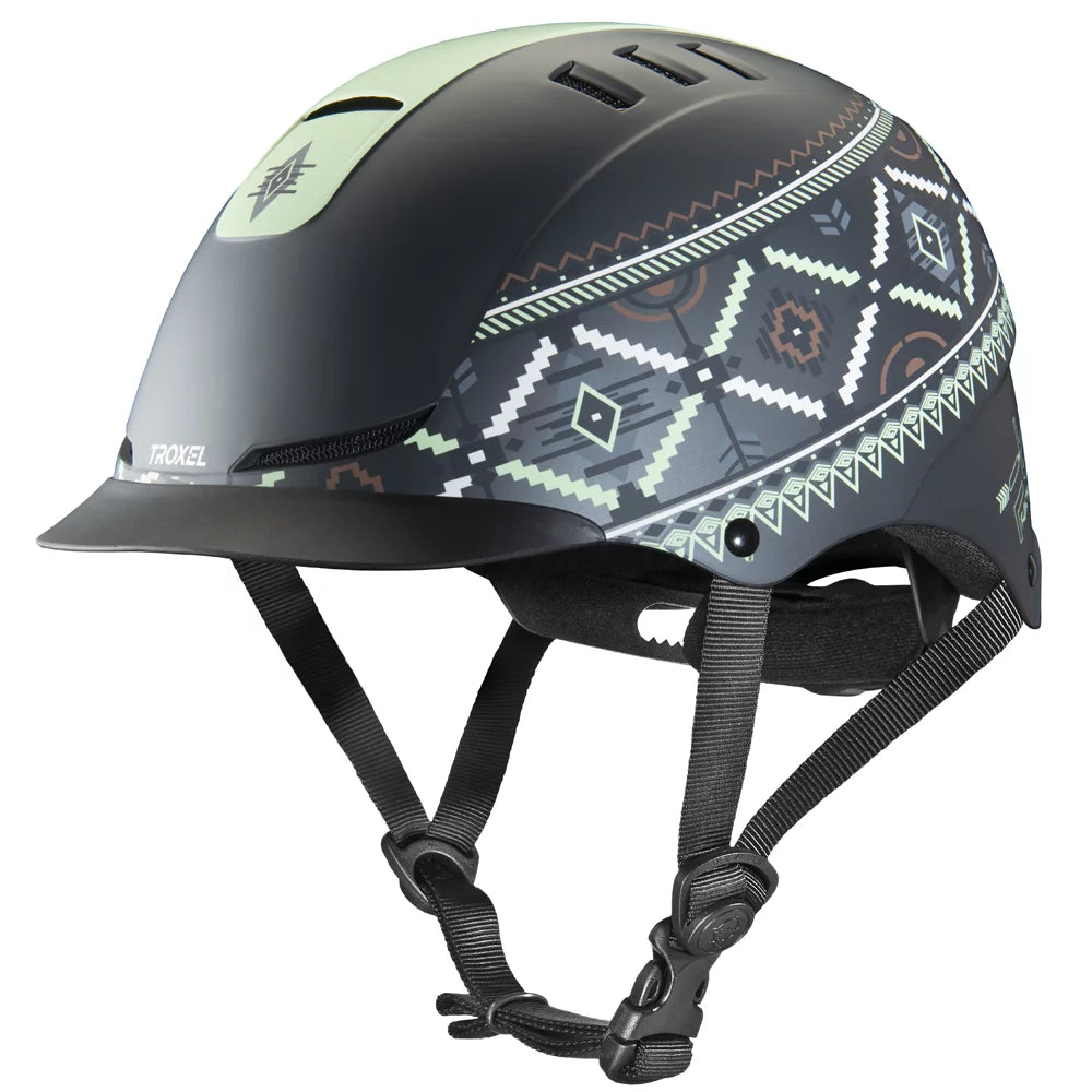 Green Black Helmet X468