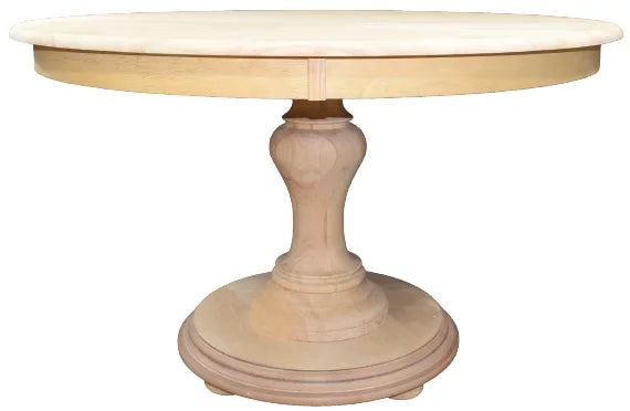 48" Wide 30" Tall Round Dining Table Set with 4 Chairs Q4677