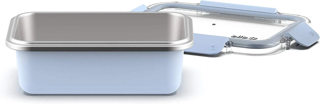 Stainless Steel Rectangle Food Storage Container with Leak-Proof Lids, 4 Cup Z51564