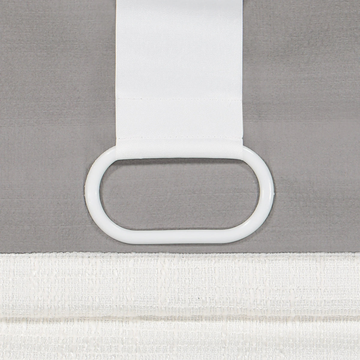 White 100% Blackout Roman Shade O7948