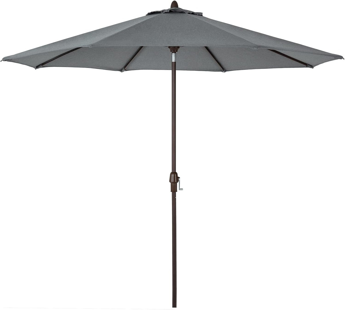 10' Outdoor Market Patio Table Umbrella with Auto Tilt and 360° Swivel, Sunbrella Canopy, Cherry M29652