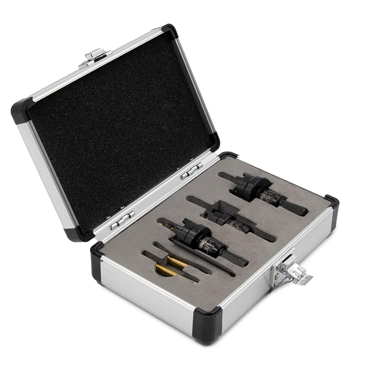 10 Pcs Tungsten Carbide Tipped Hole Saw Kit K48662