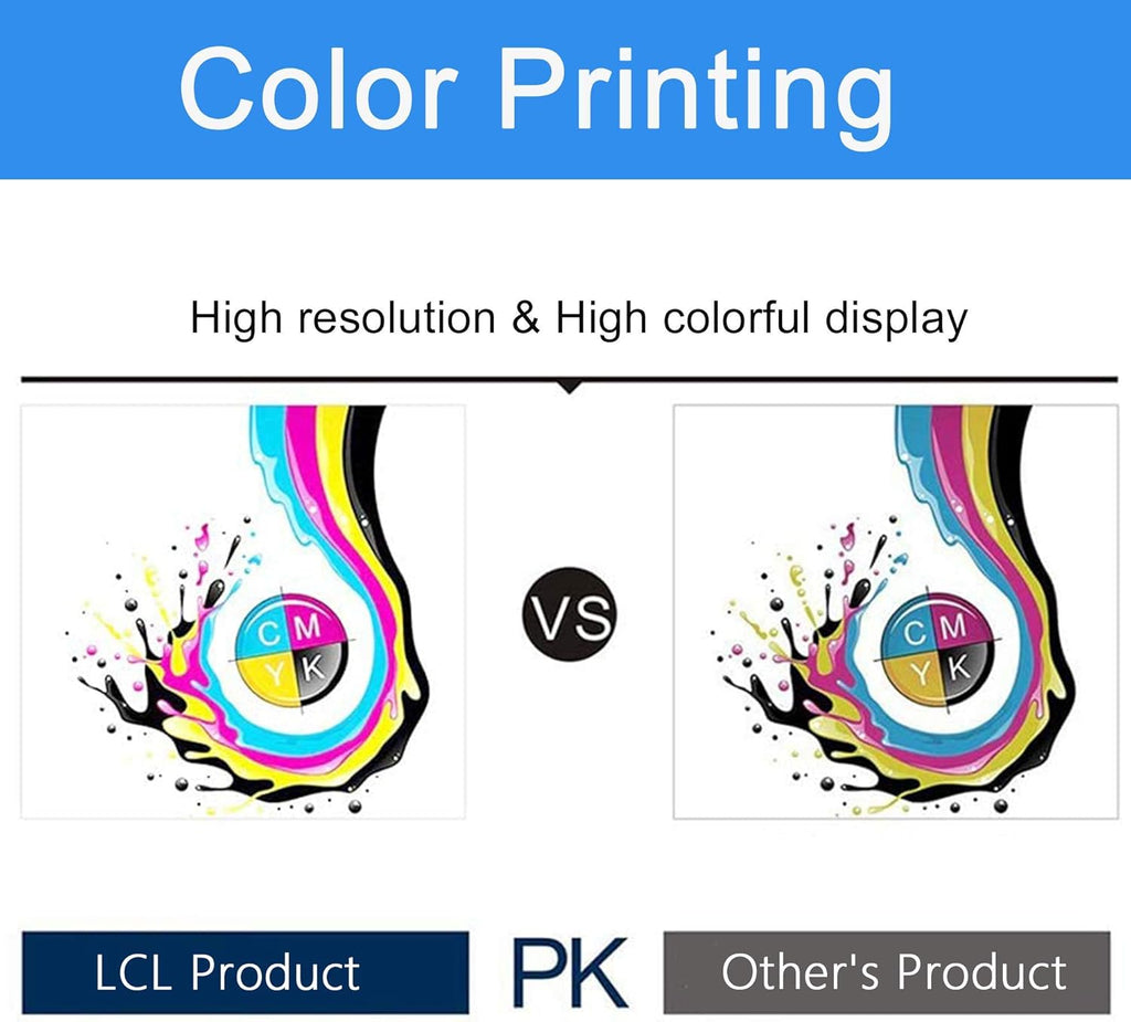 4-Pack Black Cyan Yellow Magenta Toner Cartridge L648207