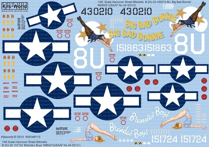 1/48 B25J Model Kit P7833