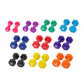 20 Piece Vinyl Coated Iron Dumbbell Set L927799