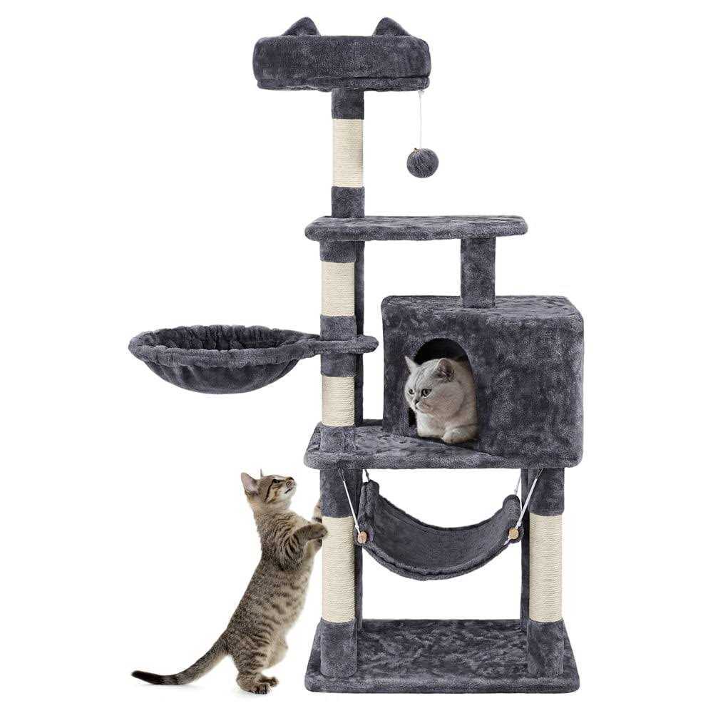 54.5 inch Cat Tree Tower with Scratching Posts W940