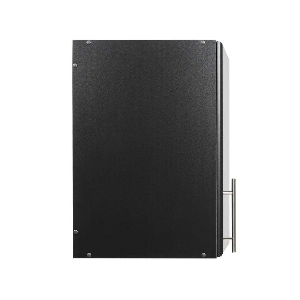 Black Stackable Wall Cabinet Y642