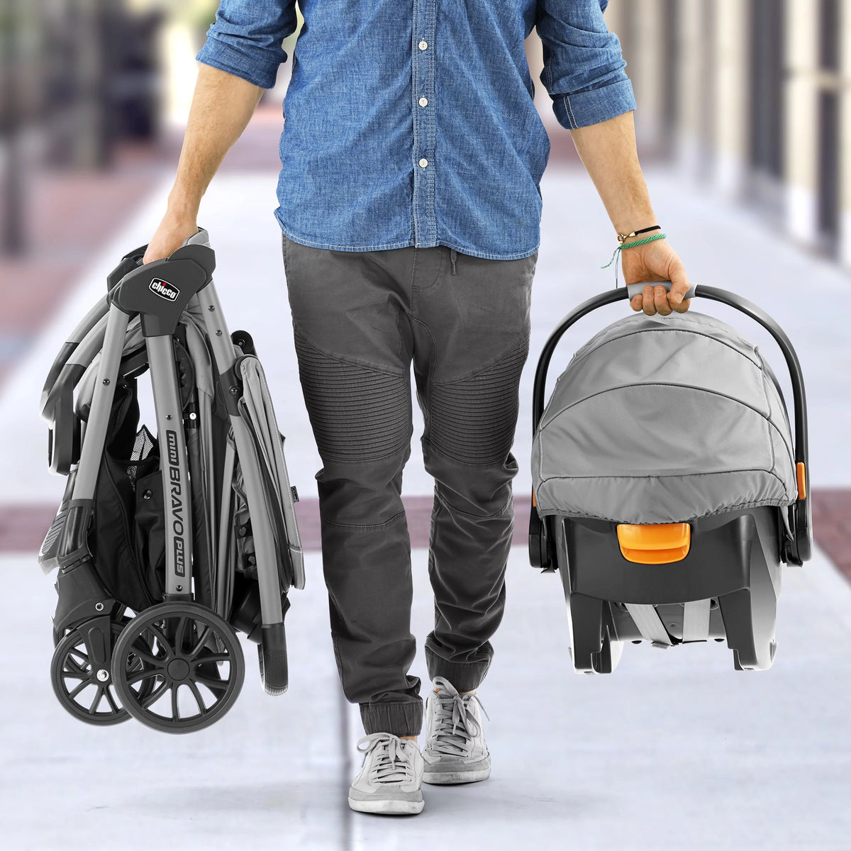 Stroller with Infant Car Seat D16185
