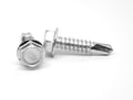 Self Drilling Screw Hex Washer Head Stainless Steel 410 T6376