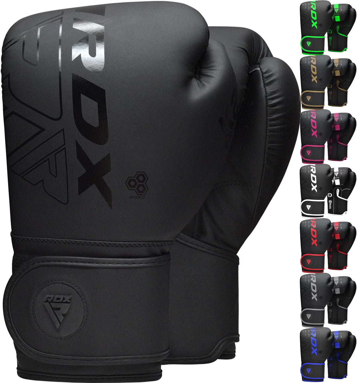 Black 12oz Boxing Gloves U1114