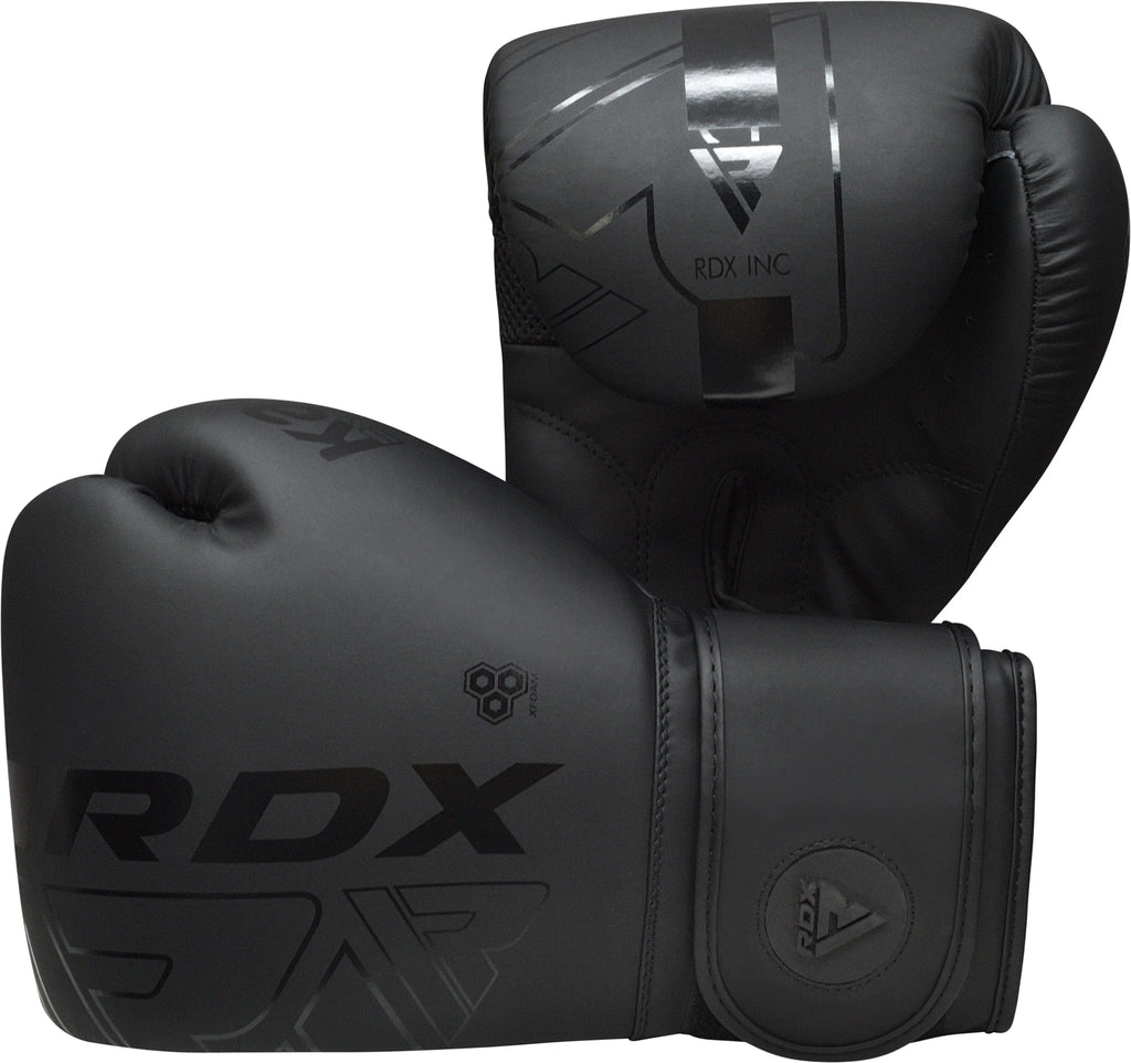 Black 12oz Boxing Gloves U1114