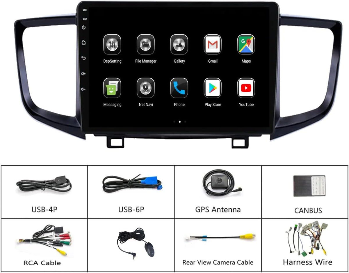Android Stereo 9inch Touch Screen 2G RAM 32G ROM Wireless Carplay O2640