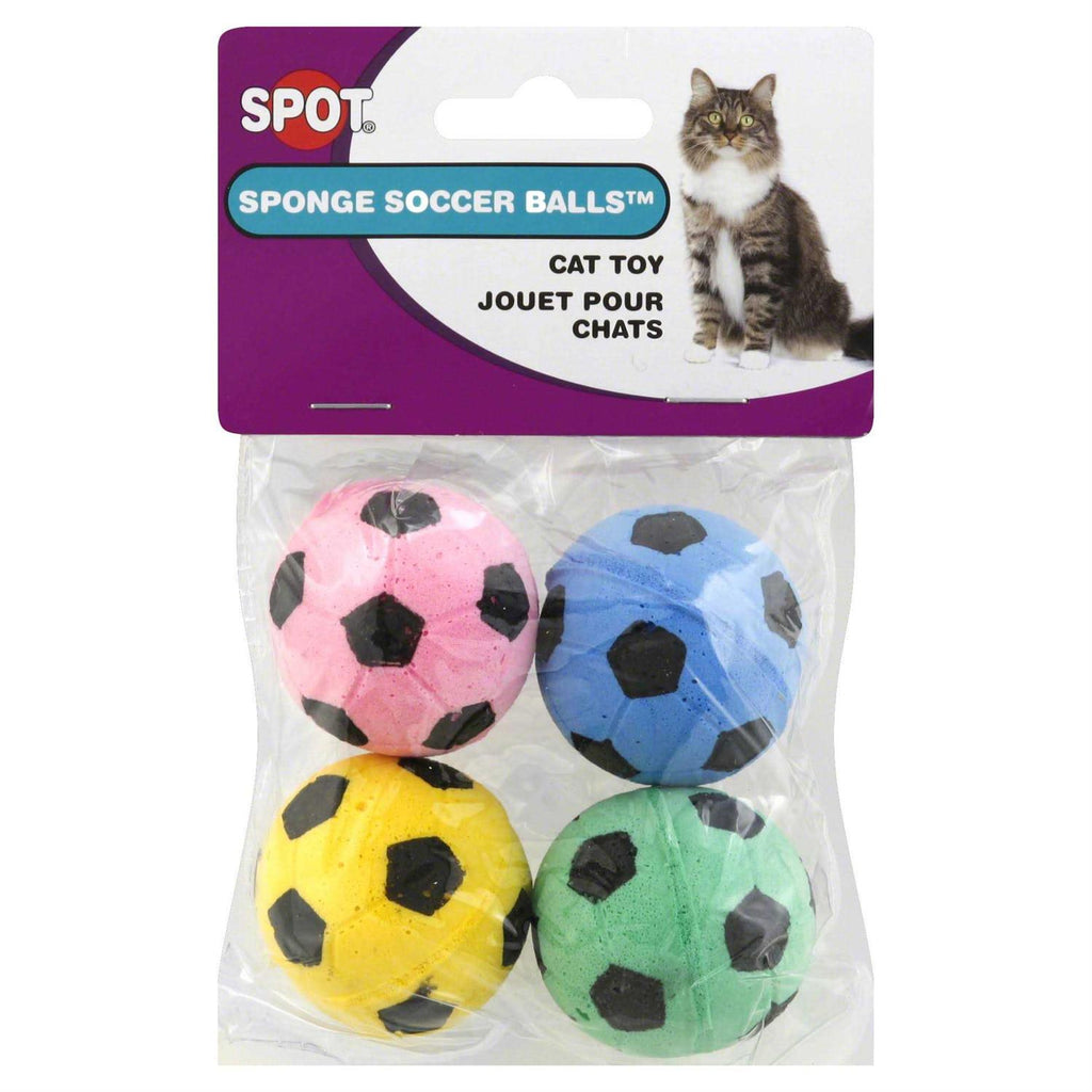 Sponge Soccer Balls Cat Toy K462068
