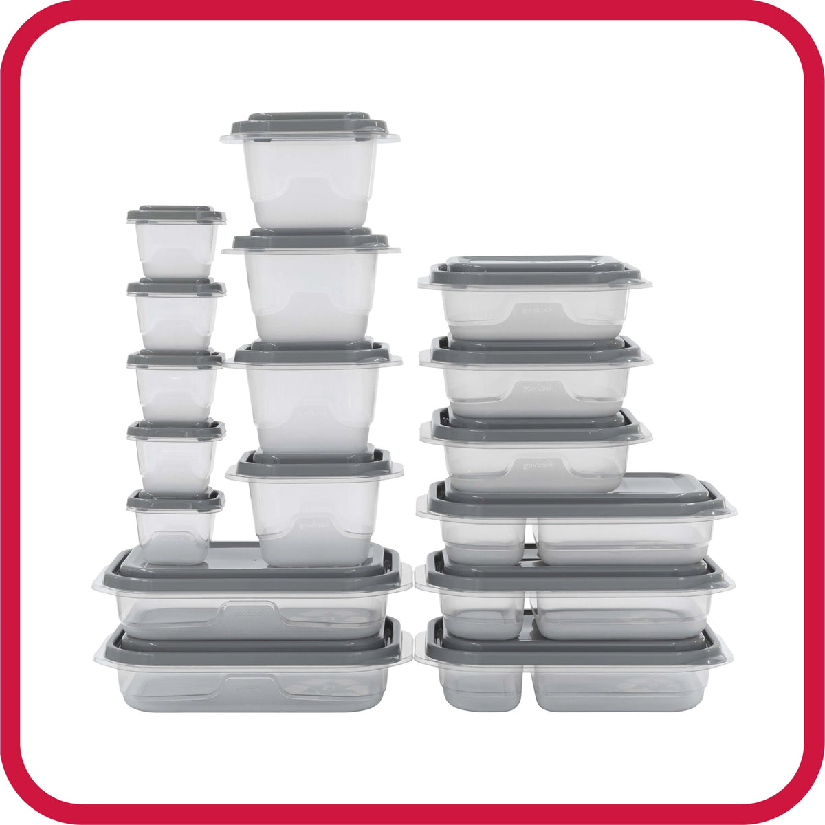 34-Piece Food Storage Container Set A92647