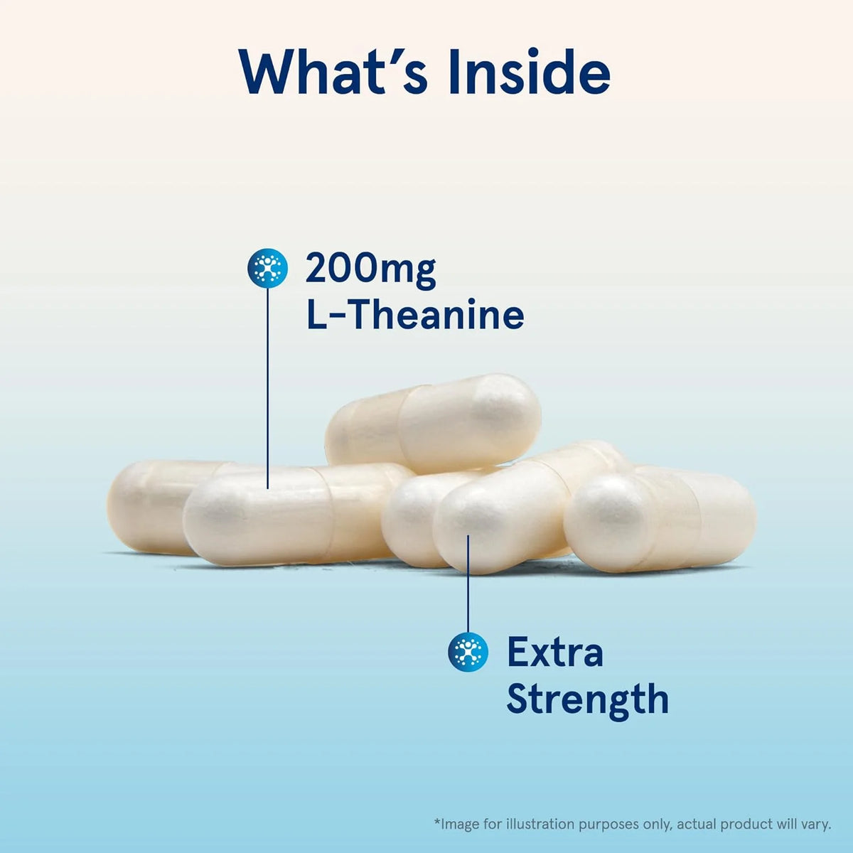 Extra Strength Theanine 200 mg 60 Veggie Capsules O582516