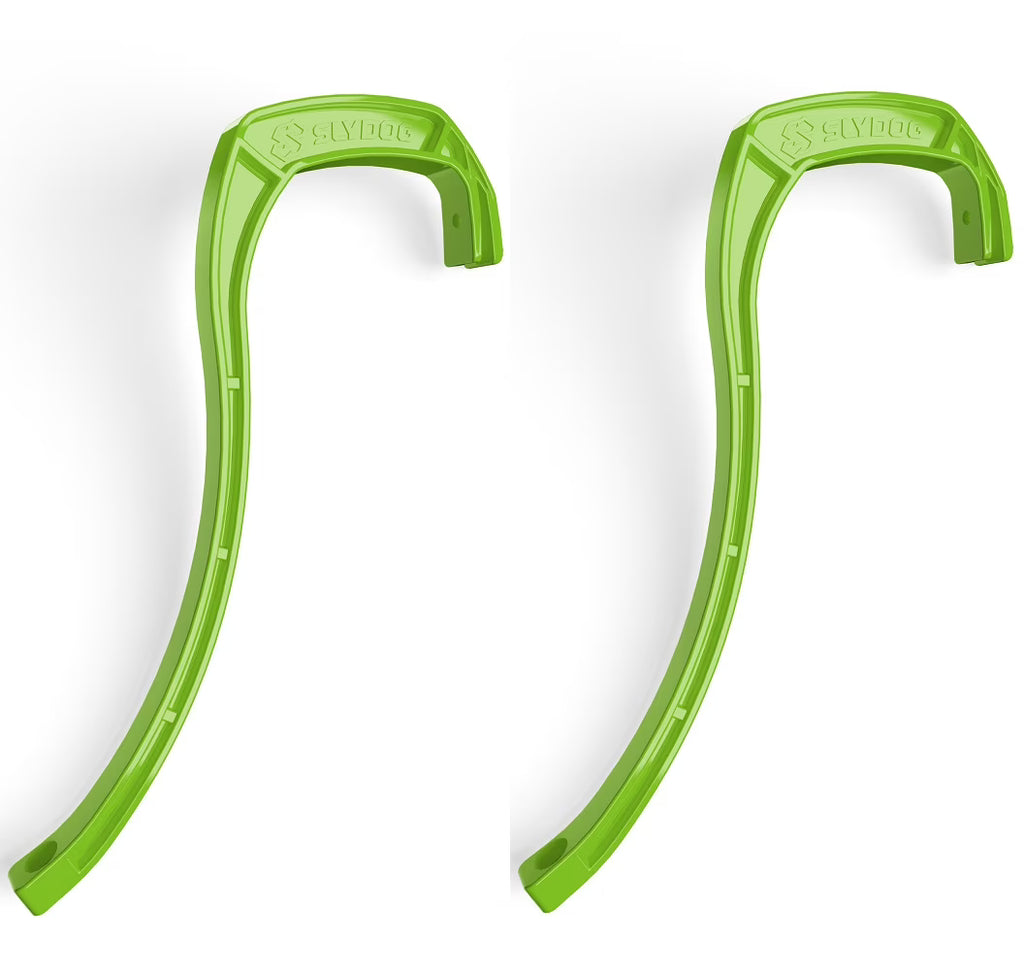 Lime Green Ski Loops (Pair) I39378