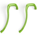 Lime Green Ski Loops (Pair) I39378