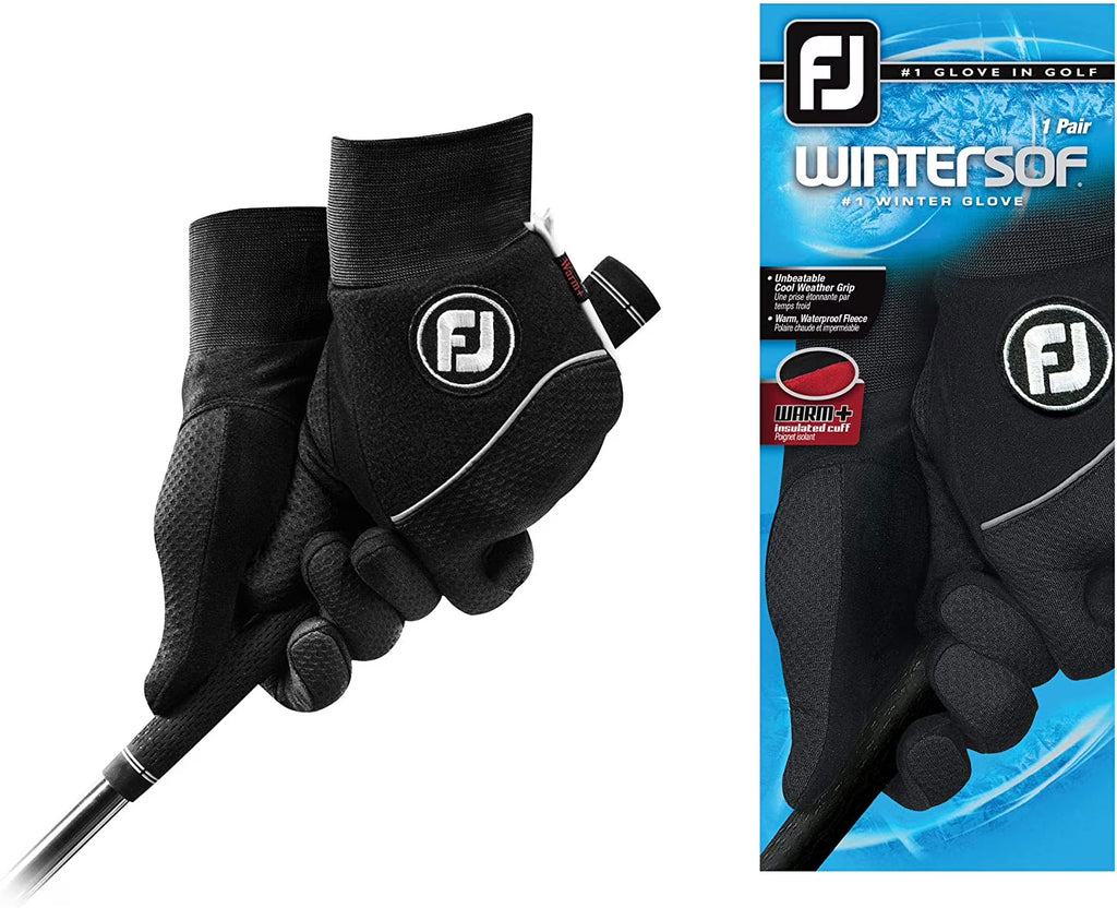 Black Medium/Large Golf Gloves L5185