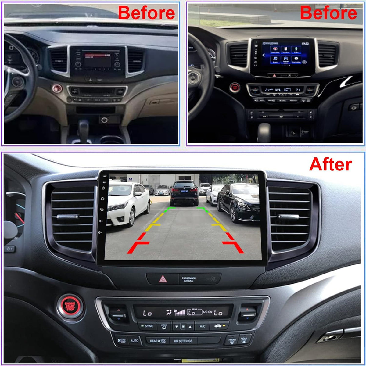 Android Stereo 9inch Touch Screen 2G RAM 32G ROM Wireless Carplay O2640