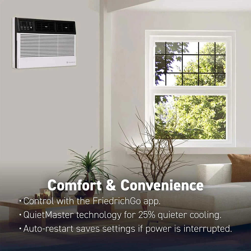 Wi-Fi Controlled White Window Air Conditioner D5448
