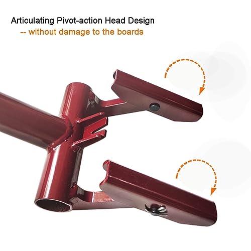 Pallet Buster Tool Articulating Pivot-Action Head Deck Board Removal Tool Pry Bar Puller T55308