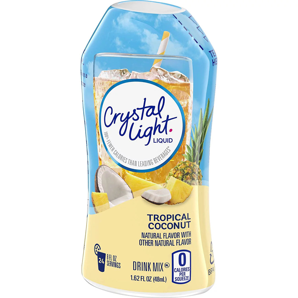 Tropical Coconut Liquid Drink Mix 1.62 OZ Pack of 12 W212