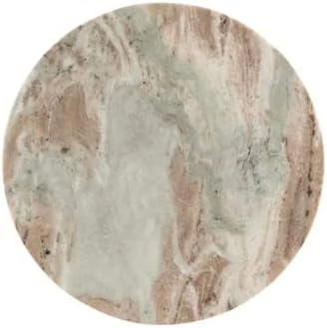 Adjustable Metal And Marble Drink Table T37346