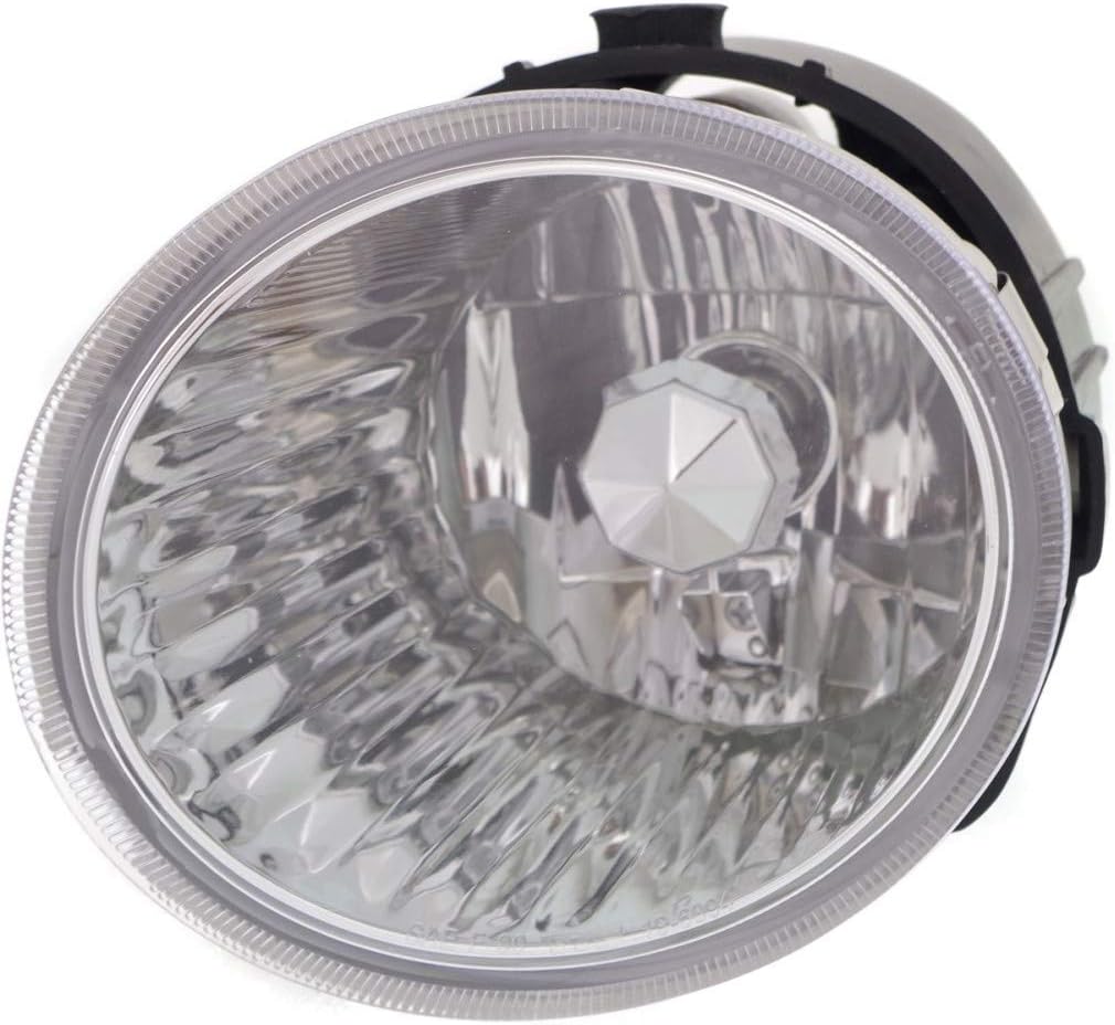 Fog Light Assembly Driver Side with Bulbs Pack of 2 E172129