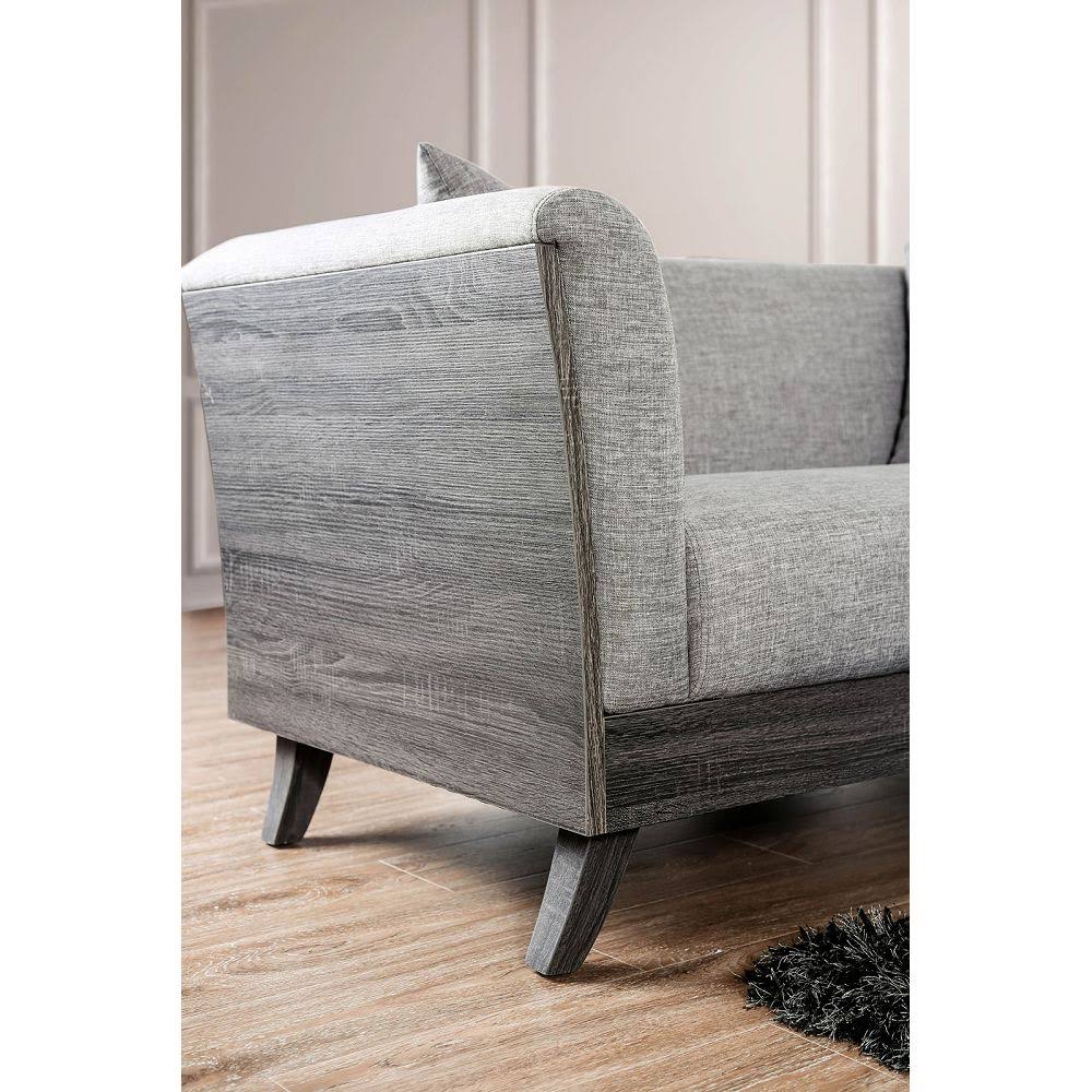 Gray Loveseat E1761