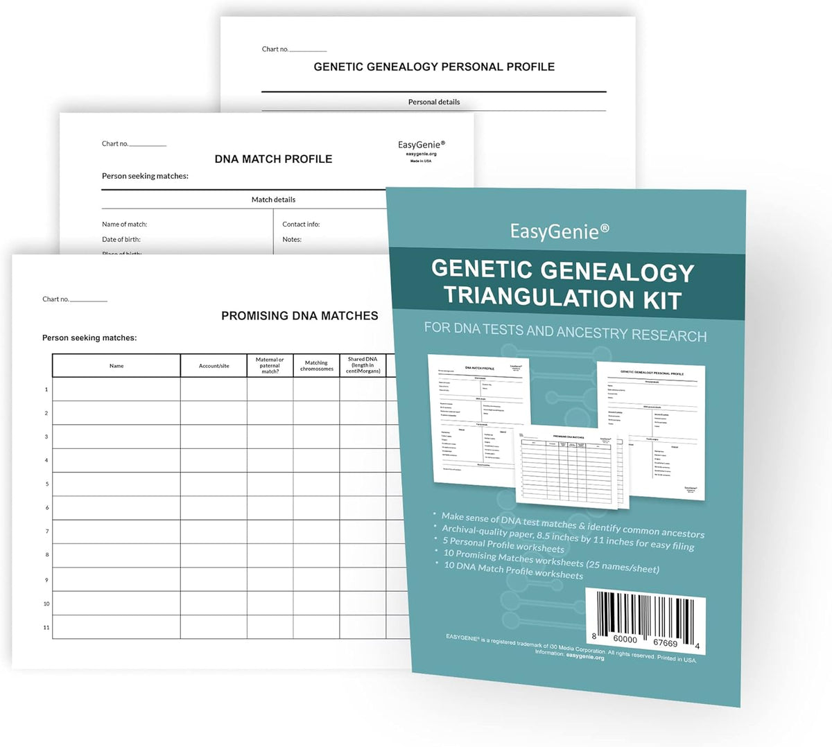 Genetic Genealogy Triangulation Kit S530