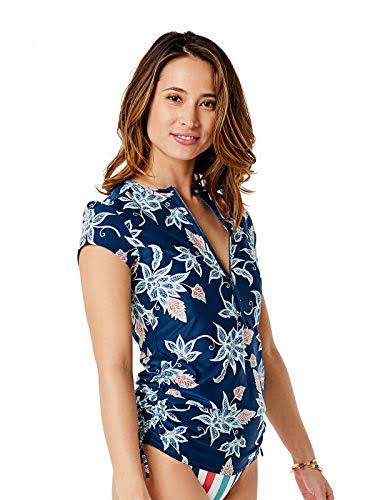 Small Batik Floral Rashguard Z34460