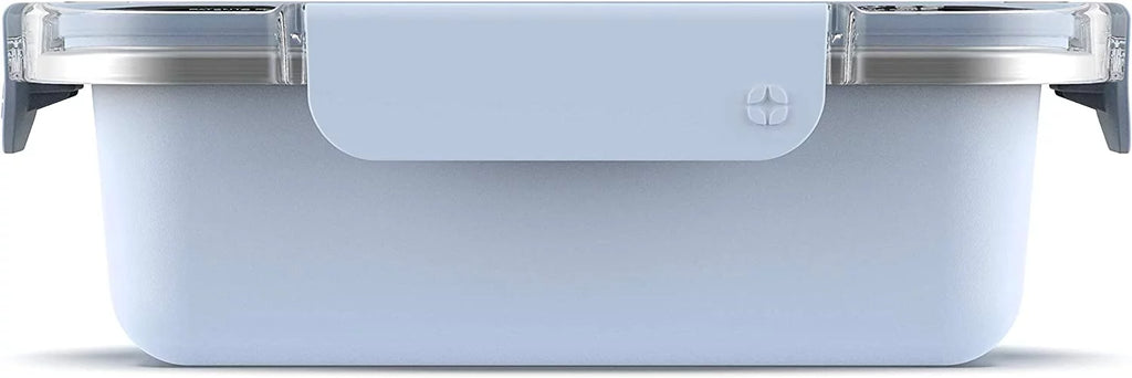Stainless Steel Rectangle Food Storage Container with Leak-Proof Lids, 4 Cup Z51564
