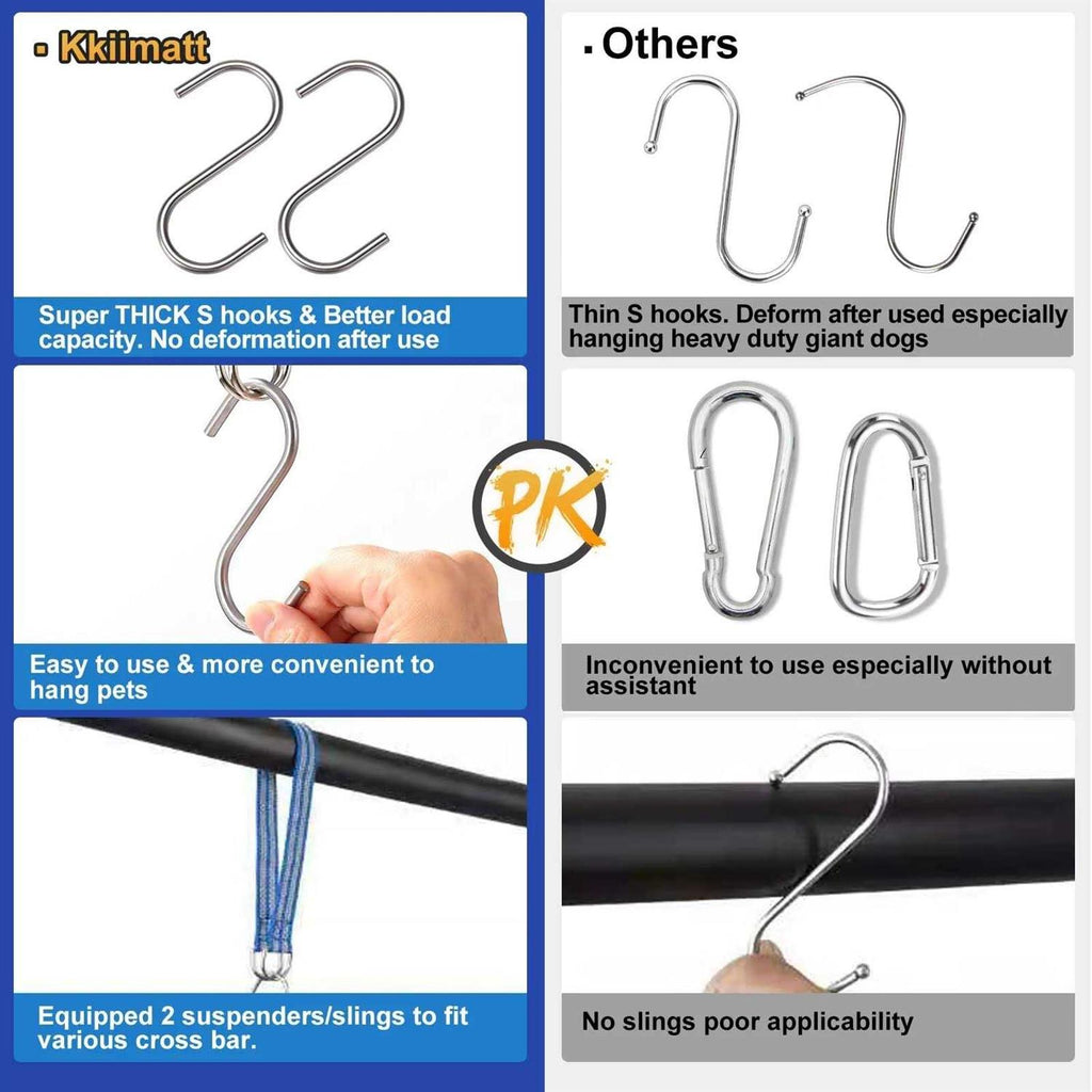 10 in 1 Pet Grooming Hammock Harness with Nail Clippers U282422