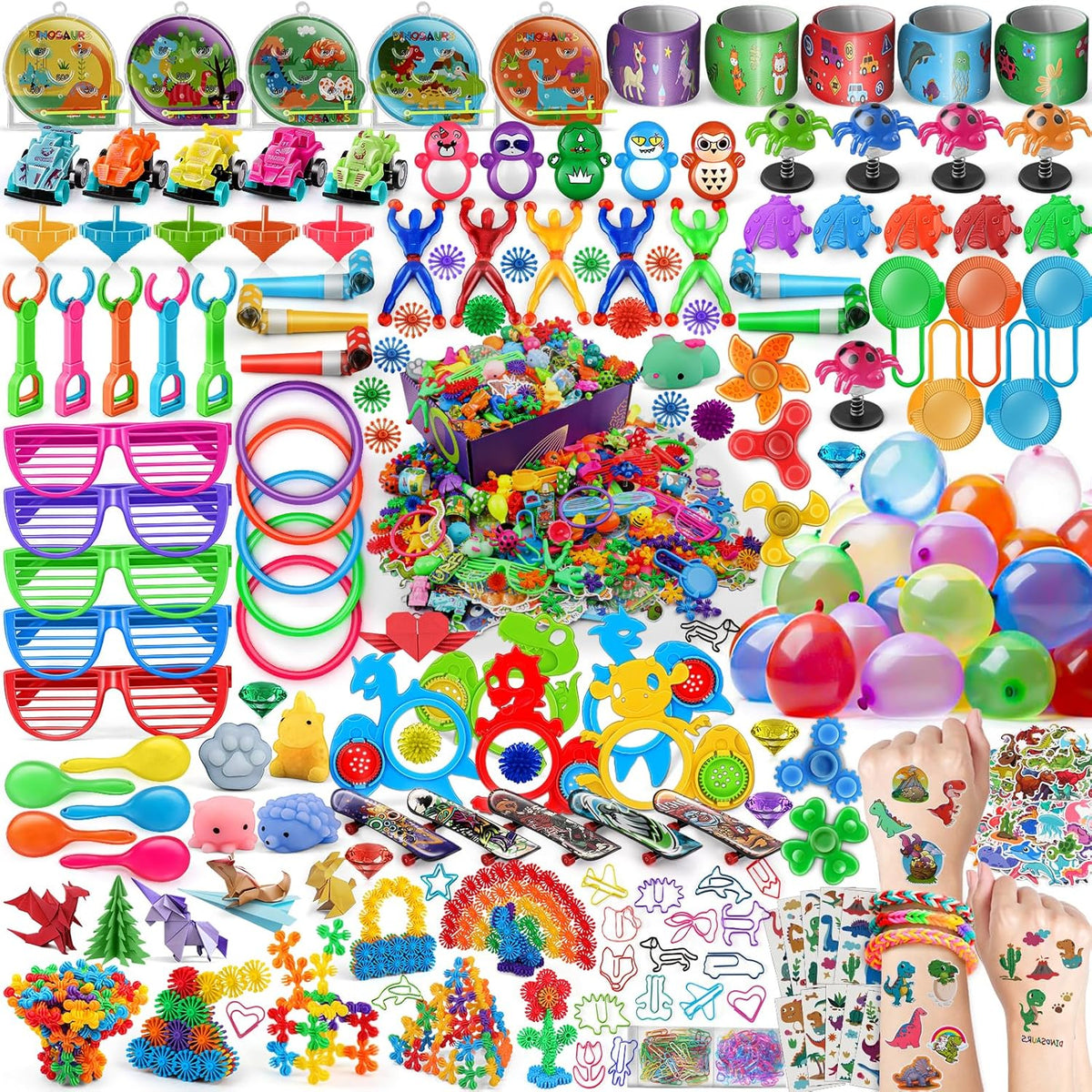 1000PCS Carnival Prizes Prize Box Toys Pinata Fillers Goodie Bag Toys Bulk O38492