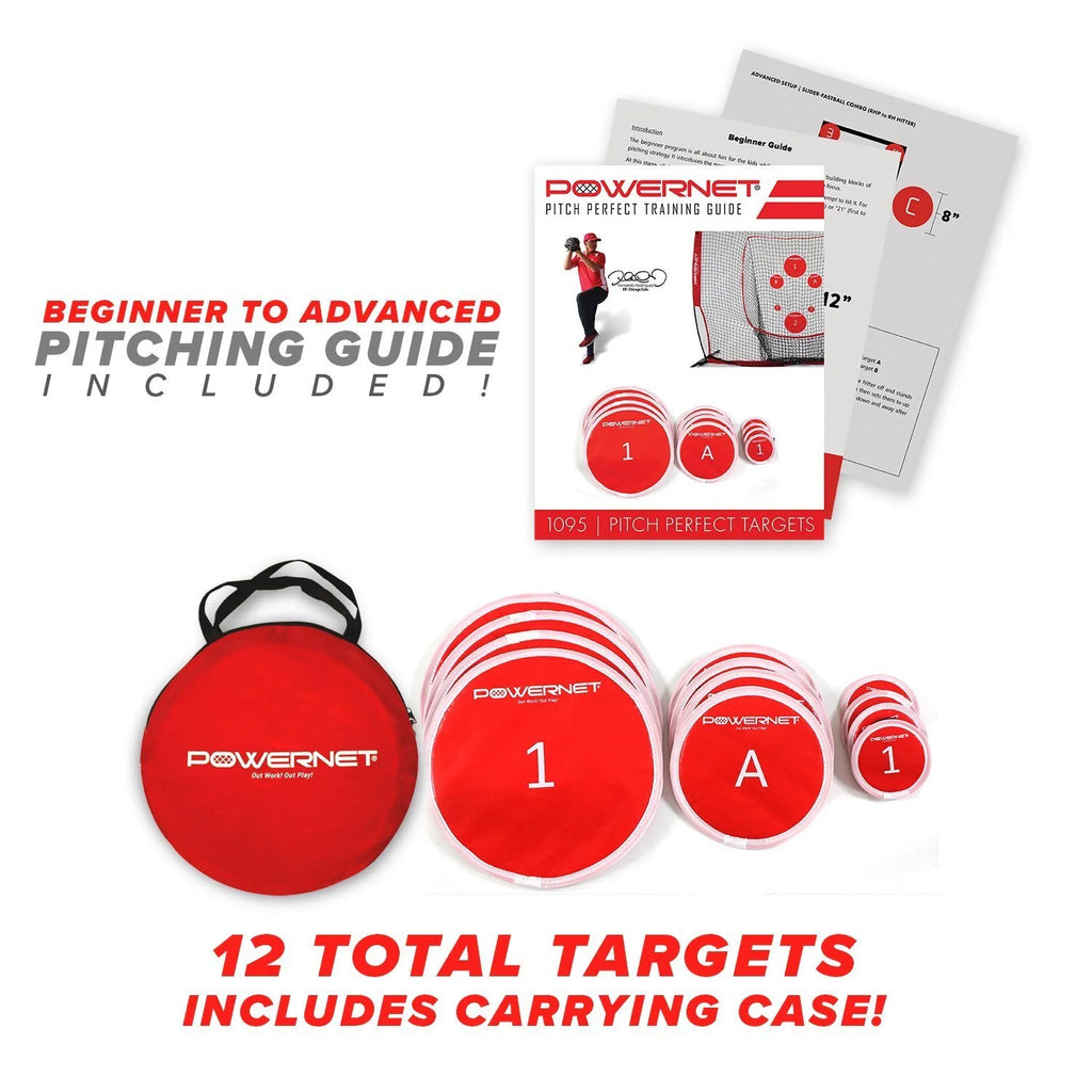 Pitching Bundle with Practice Net, Target System, Strike Zone and Weighted Training Ball K229435