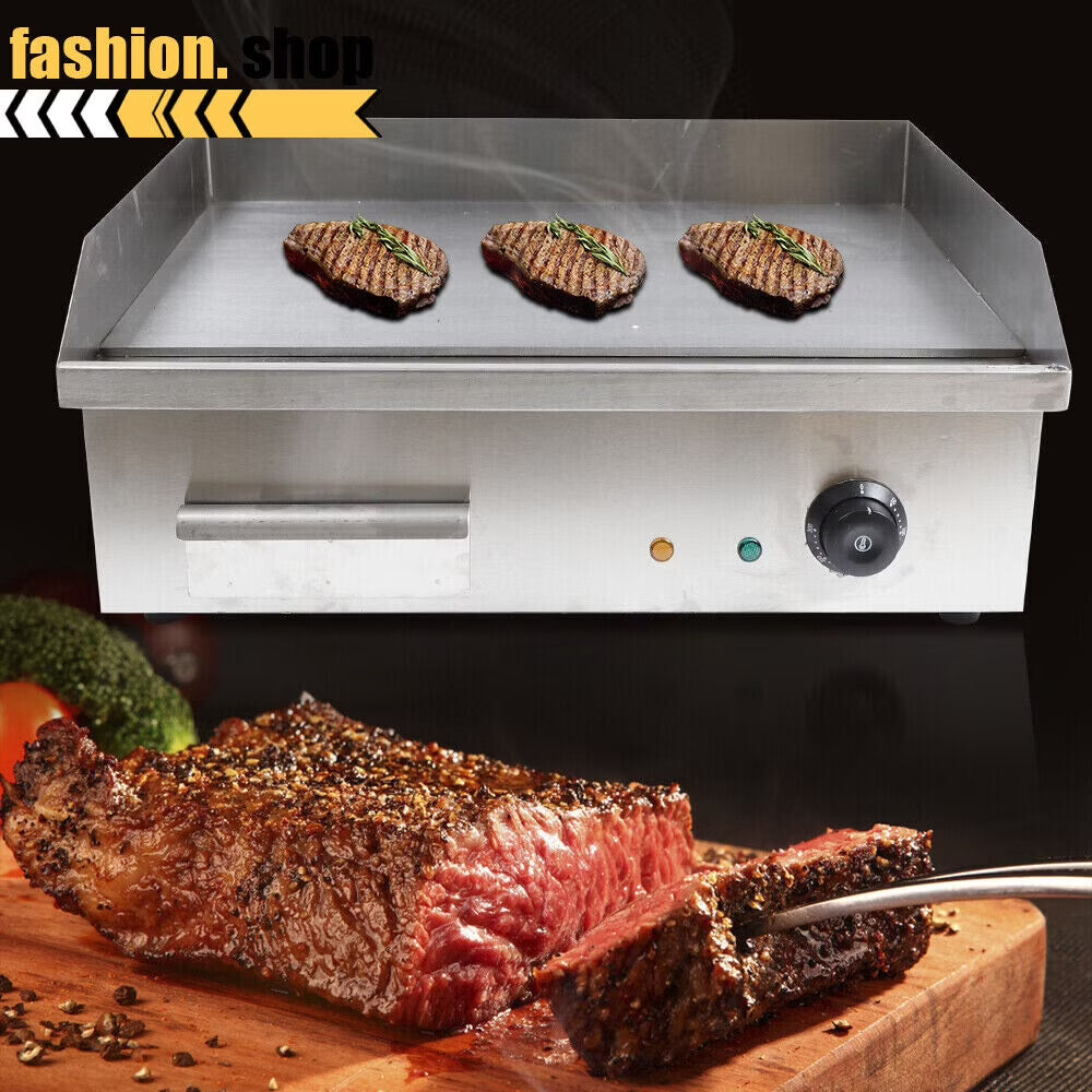 Commercial Electric Countertop Griddle 548x350mm 110V W1765