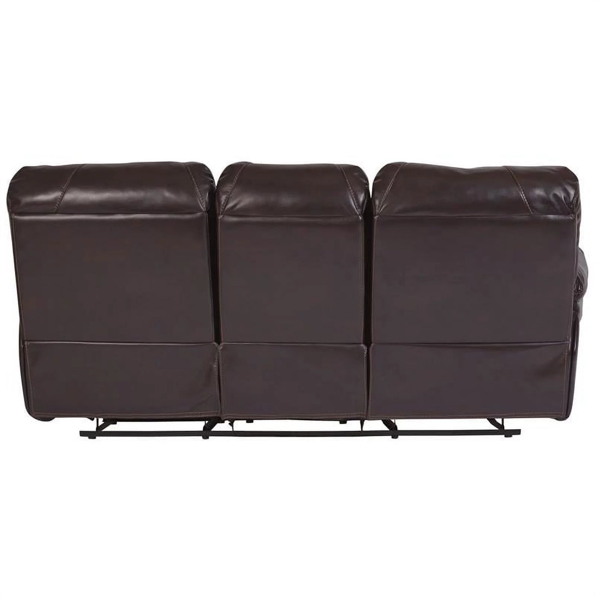 Leather-Look Reclining Sofa K869