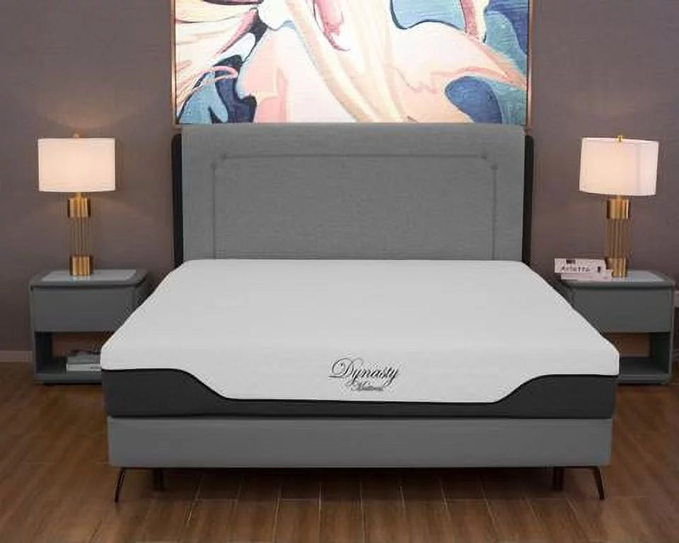 12 Inch Gel Infused Memory Foam Queen Size Mattress I109