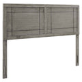 Gray Wood Queen Headboard N417