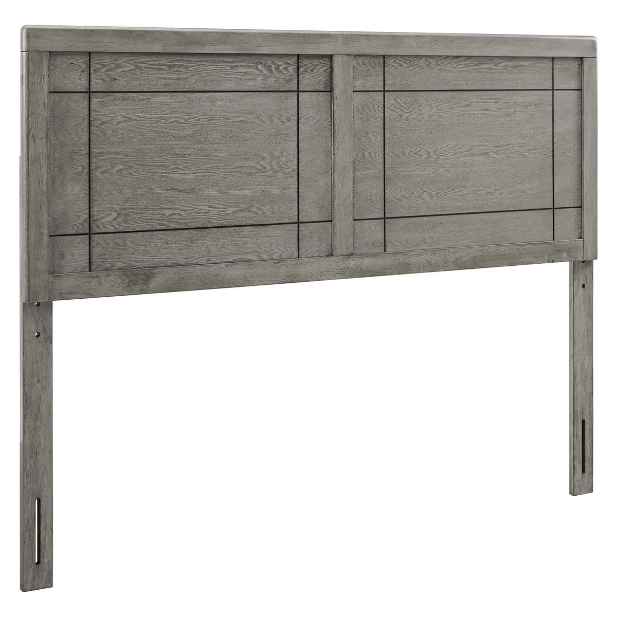Gray Wood Queen Headboard N417