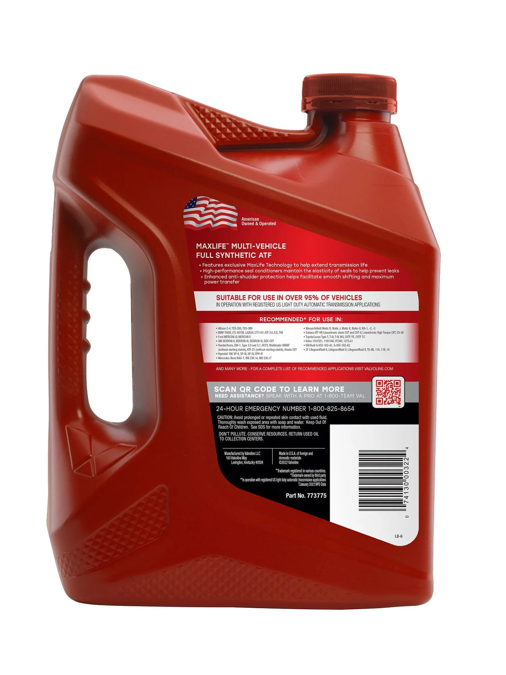 Full Synthetic Automatic Transmission Fluid 1 GA Q9846