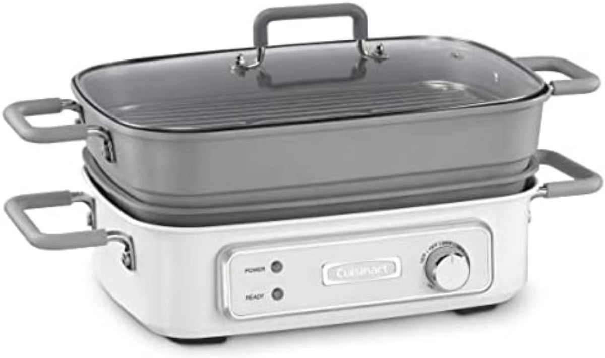 White Multifunctional Grill B6856