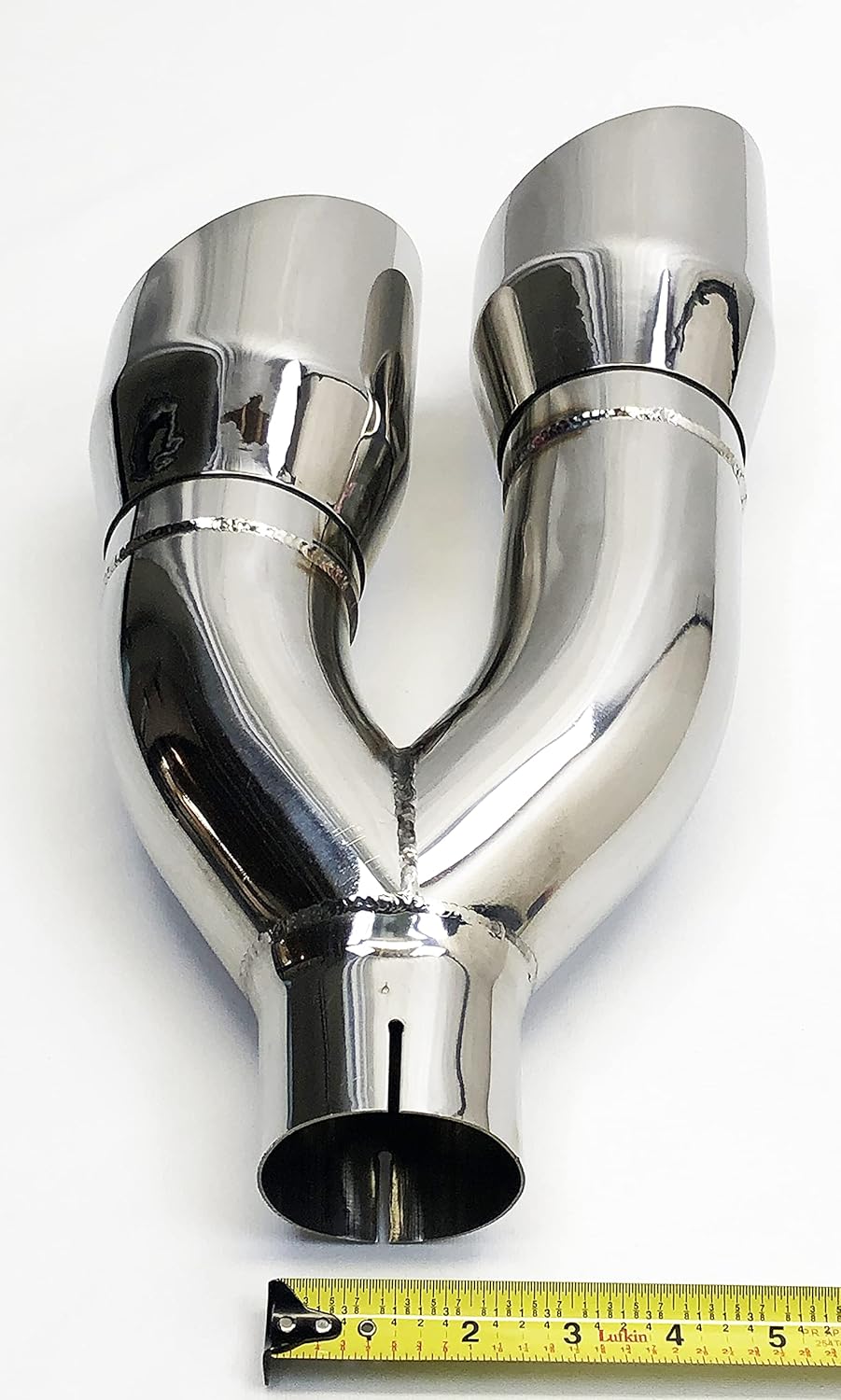 Stainless Steel Dual Slant Angle Exhaust Tip P344