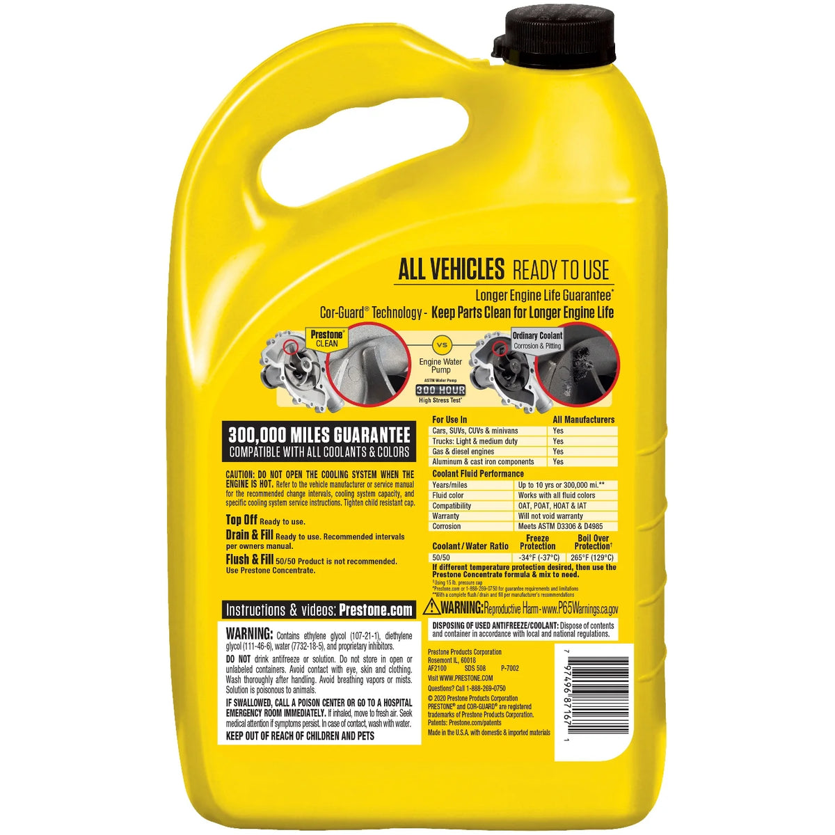 Antifreeze+Coolant 1 Gal Ready to Use R64912