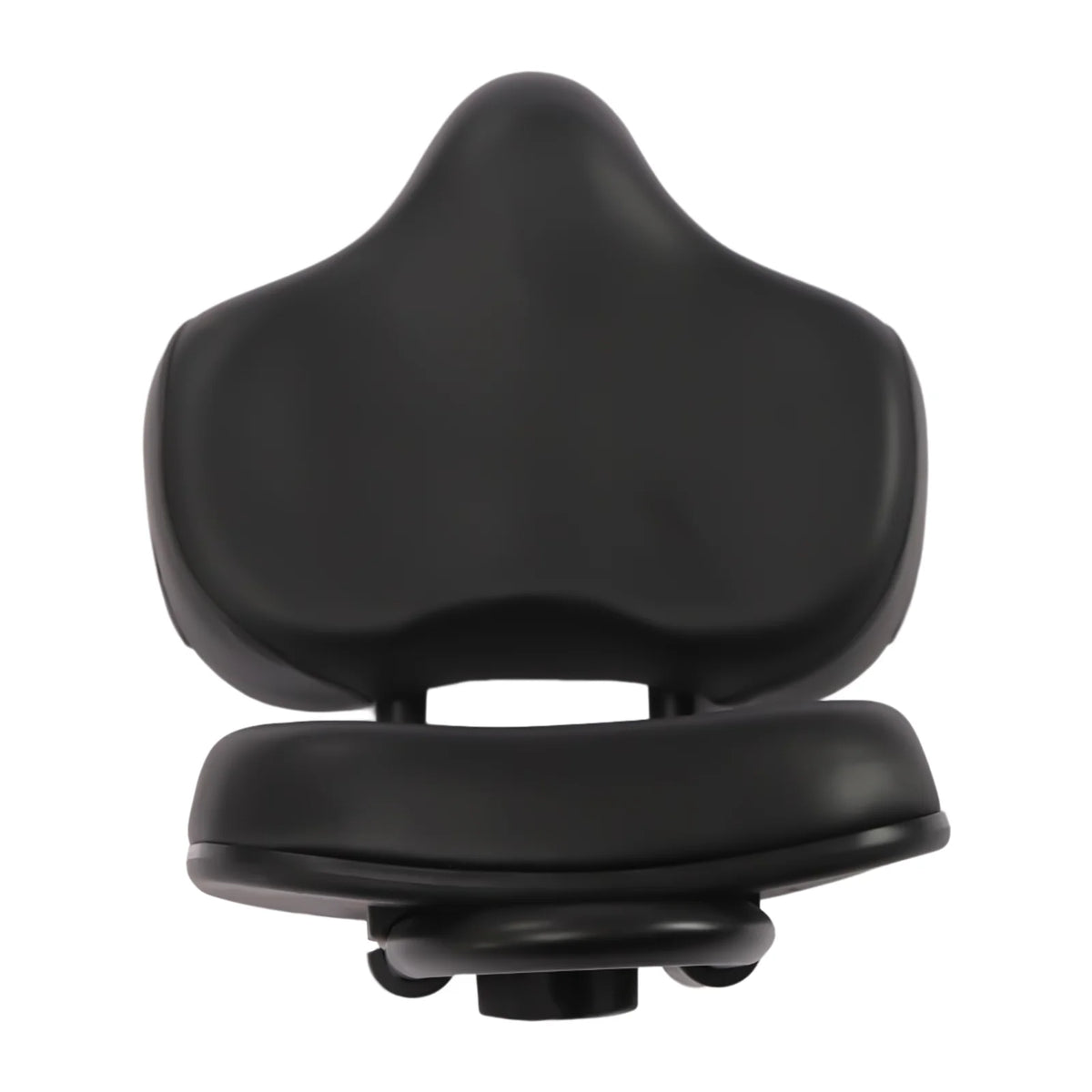 Extra Wide Leather Bike Saddle Seat with Backrest L86506