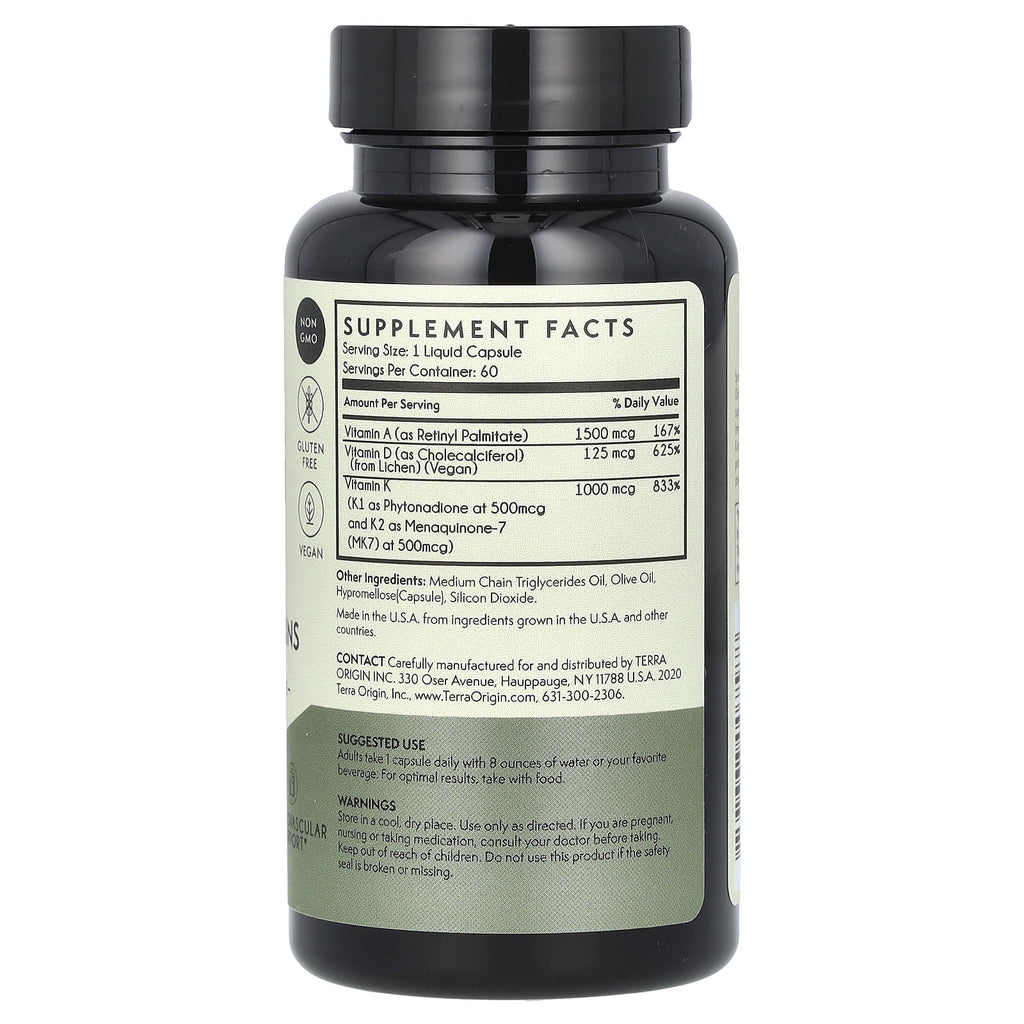 Vitamins 60 Liquid Capsules J57537