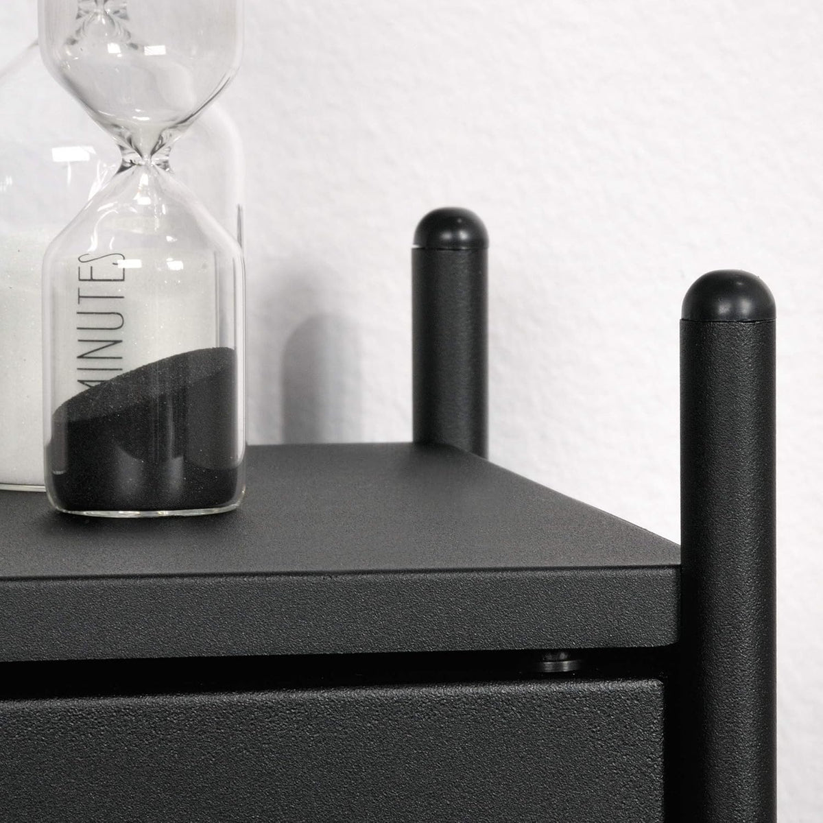 Black Storage Cabinet W5339