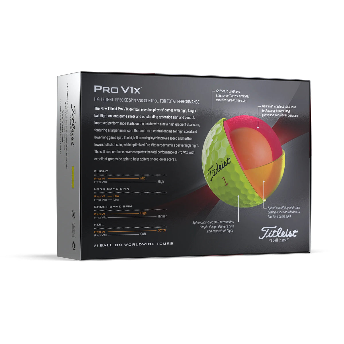 Yellow 12 Pack Golf Balls A2367