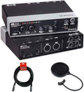 USB 2.0 Audio Interface with Dual Microphone Preamps F94091