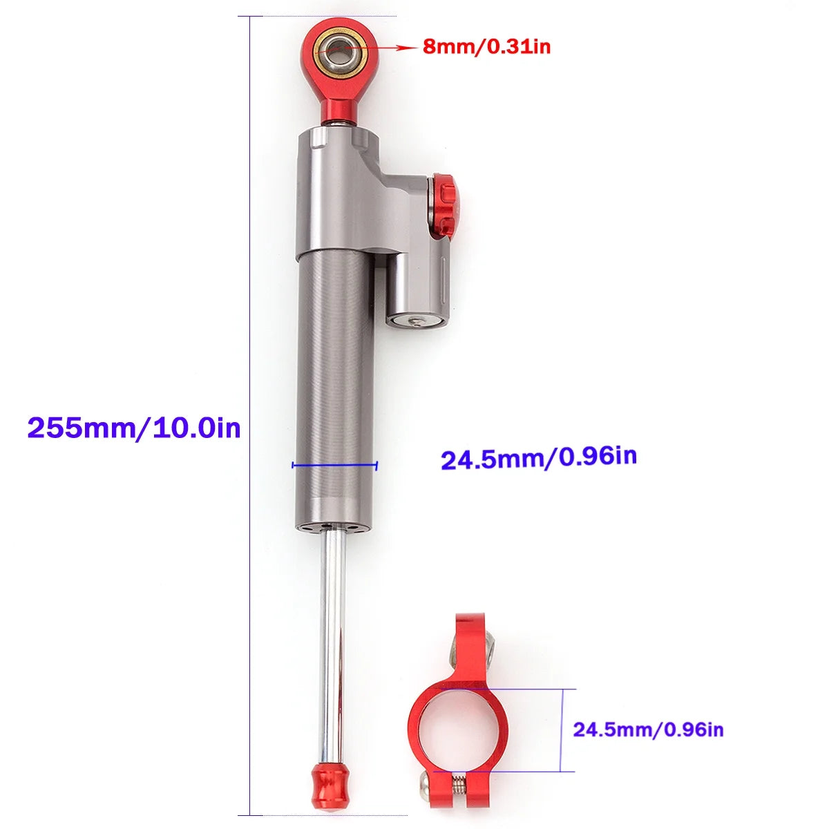 Adjustable Steering Damper Stabilizer K28438